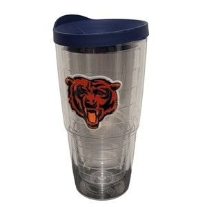 Tervis NFL Chicago Bears Double Wall Insulated Tumbler Cup Keeps Drinks Cold Hot